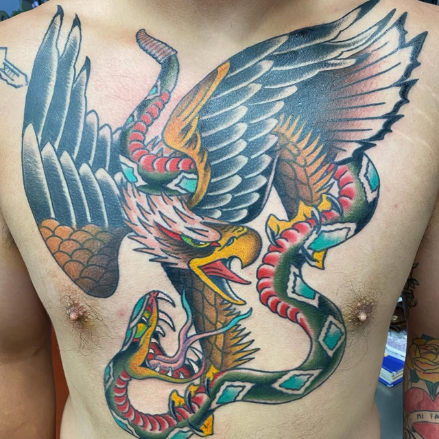 Miguel Montgomery Tattoo Artist Long Beach ca Port City Tattoo